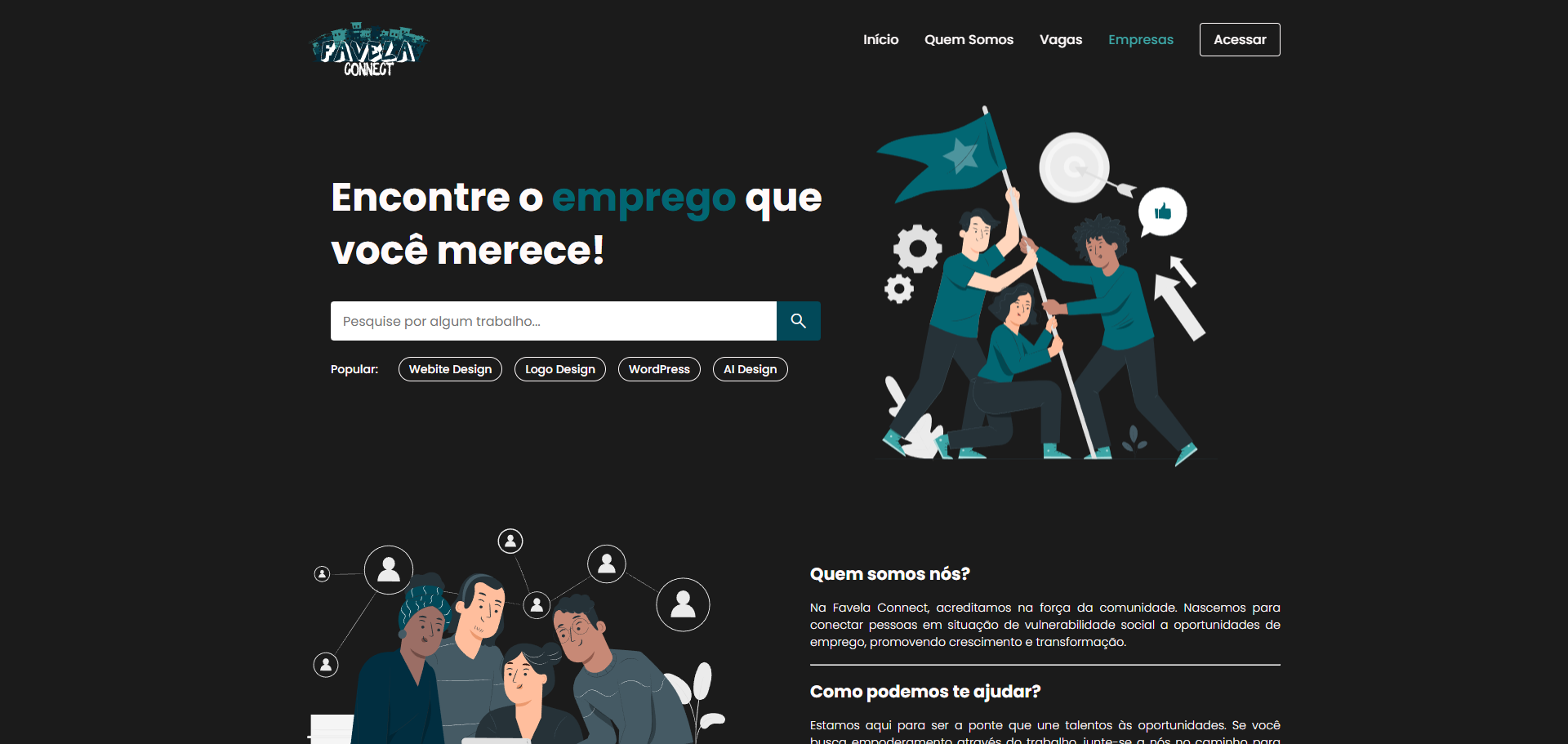 Sistema Web - Favela Connect